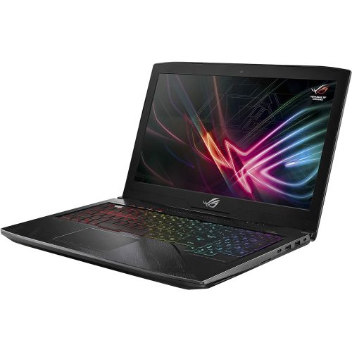 아수스 ASUS ROG Strix Hero Edition Gaming Laptop, 15.6” FHD 120Hz 3M, 8th-Gen Intel Core i7-8750H Processor, GeForce GTX 1050 Ti 4GB, 16GB DDR4, 128GB PCIe SSD + 1TB FireCuda SSHD, Window