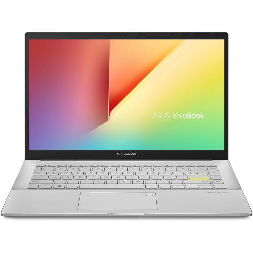 아수스 ASUS VivoBook S14 S433 Thin and Light Laptop, 14” FHD, Intel Core i5-10210U CPU, 8GB DDR4 RAM, 512GB PCIe SSD, Windows 10 Home, S433FA-DS51-WH, Dreamy White