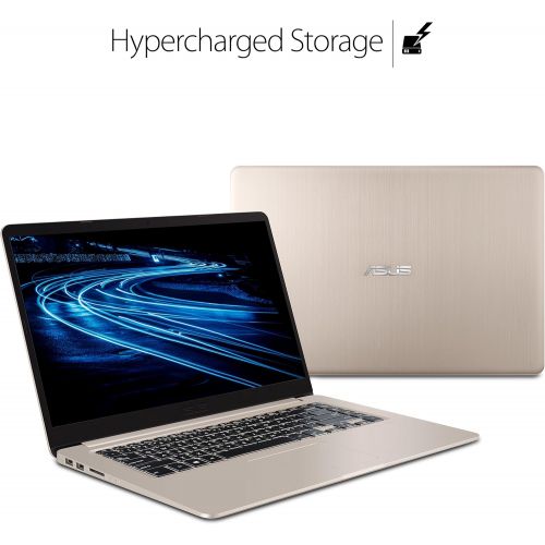 아수스 ASUS S510UN-EH76 VivoBook S 15.6 Full HD Laptop, Intel Core i7-8550U, NVIDIA GeForce MX150, 8GB RAM, 256GB SSD + 1TB HDD, Windows 10