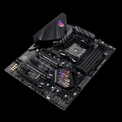 아수스 ASUS ROG Strix B450-F Gaming Motherboard (ATX) AMD Ryzen 2 AM4 DDR4 DP HDMI M.2 USB 3.1 Gen2 B450