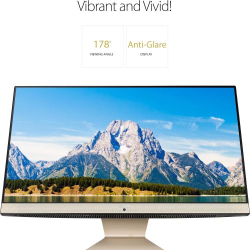 아수스 ASUS Vivo AIO All-in-One Desktop PC, 23.8” Full HD Touch Display, Intel Core i5 Processor, 8GB DDR4 RAM, 128GB SSD + 1TB HDD, Windows 10, V241FA-DS501T