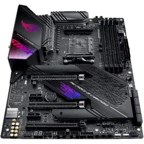 아수스 ASUS ROG Strix X570-E Gaming ATX Motherboard with PCIe 4.0, Aura Sync RGB Lighting, 2.5 Gbps and Intel Gigabit LAN, WiFi 6 (802.11Ax), Dual M.2 with Heatsinks, SATA 6GB/S and USB 3