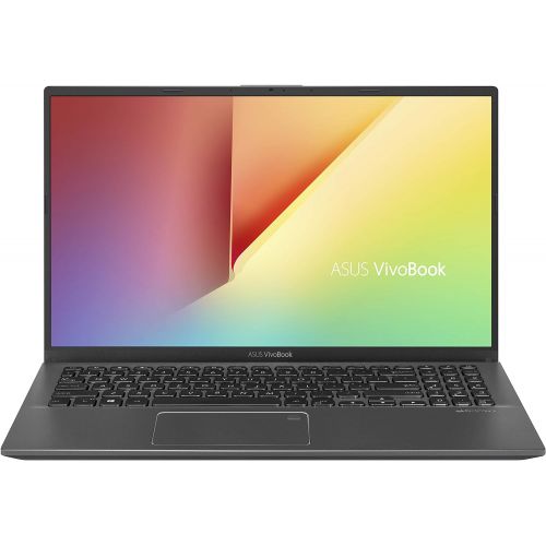 아수스 ASUS VivoBook 15 Thin and Light Laptop, 15.6” FHD, Intel Core i3-8145U CPU, 8GB RAM, 128GB SSD, Windows 10 in S Mode, F512FA-AB34, Slate Gray