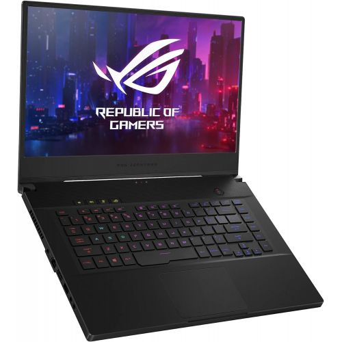 아수스 ASUS ROG Zephyrus M Thin and Portable Gaming Laptop, 15.6” 240Hz FHD IPS, NVIDIA GeForce RTX 2070, Intel Core i7-9750H, 16GB DDR4 RAM, 1TB PCIe SSD, Per-Key RGB, Windows 10 Home, GU502G