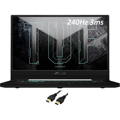 아수스 ASUS TUF Dash 2021 Premium 15.6 240Hz Gaming FHD Laptop Computer, 11th Gen Intel Core i7 11370H 24GB RAM 1TB SSD GeForce RTX 3070 Backlit Keyboard Bluetooth Wi Fi Type C Windows 10