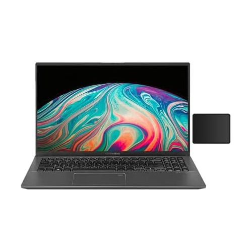 아수스 ASUS VivoBook 15.6 FHD LED Touchscreen Premium Laptop AMD Ryzen 7 3700U 20GB DDR4 RAM 1TB SSD Fingerprint Reader Windows 10 with Mouse Pad Bundle