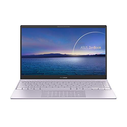 아수스 ASUS ZenBook 13 Ultra Slim Laptop 13.3” Full HD NanoEdge Bezel Display, Intel Core i5 1035G1 Processor, 8GB RAM, 256GB PCIe SSD, NumberPad, Windows 10 Home, Lilac Mist, UX325JA AB5