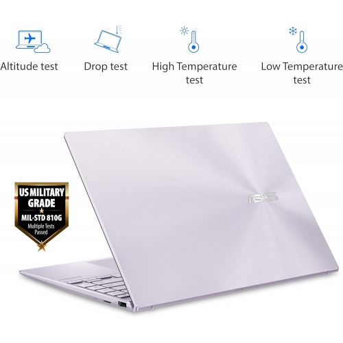 아수스 ASUS ZenBook 13 Ultra Slim Laptop 13.3” Full HD NanoEdge Bezel Display, Intel Core i5 1035G1 Processor, 8GB RAM, 256GB PCIe SSD, NumberPad, Windows 10 Home, Lilac Mist, UX325JA AB5