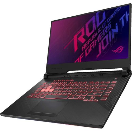 아수스 Newest ASUS ROG Strix G 15.6 FHD 120Hz Gaming Laptop Intel 6 Core i7 9750H Upto 4.5GHz 32GB RAM 1536 GB Hybrid Drive NVIDIA GeForce GTX 1650 Illuminated Chiclet Keyboard RGB Window