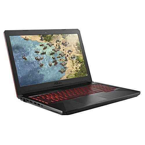 아수스 2019 Asus TUF 15.6 FHD VR Ready Gaming Laptop Computer, 8th Gen Intel Hexa Core i7 8750H up to 4.10GHz, 8GB DDR4 RAM, 256GB SSD, GTX 1050 Ti, 802.11ac WiFi, Bluetooth 5.0, USB 3.0,