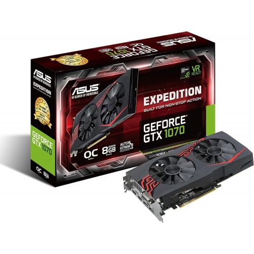 아수스 ASUS Expedition GTX1070 OC 8GB DDR5 Graphics Card