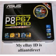 ASUS P8P67 Pro Rev 3.1 P67 Lga1155 Ddr3 Atx Motherboard Nib