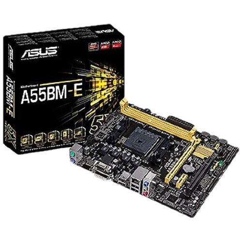 아수스 Asus A55BM E AMD Socket FM2+ A55 chipset uATX Form Factor Motherboard 90MB0H90 M0EAY0