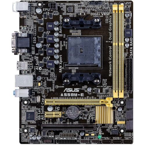 아수스 Asus A55BM E AMD Socket FM2+ A55 chipset uATX Form Factor Motherboard 90MB0H90 M0EAY0