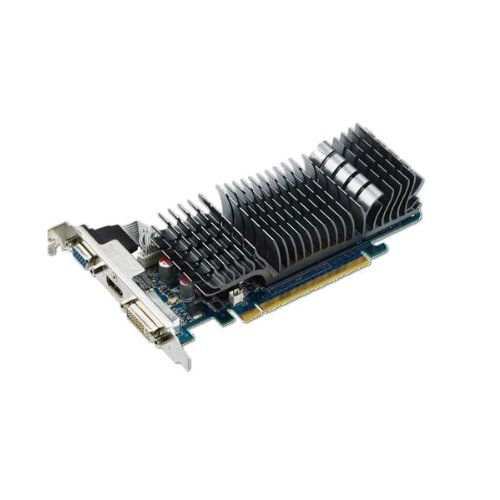 아수스 Asus nVidia GeForce GT210 1 GB DDR2 DVI/HDMI PCIE 2.0 Video Card EN210 SILENT/DI/1GD2(LP)