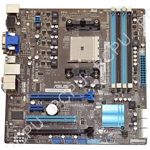 아수스 Asus CM1740 AMD Desktop Motherboard sFM1, 61 MIBGK2 04, F1A75 M/CM1740/DP_MB, 61 PA01R0 A07, 90 MIBGK2 G0XB