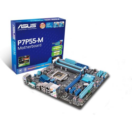 아수스 ASUS P7P55 M LGA 1156 P55 DDR3 1394 uATX Motherboard