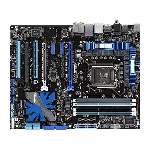 아수스 ASUS P7P55D PRO Intel P55 Quad SLI/Quad CrossFireX Socket 1156 ATX Motherboard w/Audio, eSATA, Gigabit LAN & RAID