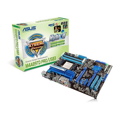 아수스 Asus M4A89TD PRO/USB3 Socket AM3/ AMD 890FX/ SATA3&USB3.0/ CrossFireX/A&GbE/ATX Motherboard