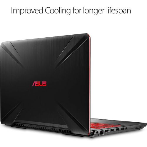 아수스 ASUS TUF FX504 Gaming Laptop 15.6” Full HD IPS display, i5 8300H (up to 3.9GHz), 16GB 2666Mhz DDR4, 256GB SSD + 2TB Firecuda Gaming SSHD, GeForce GTX 1050 4GB, Red backlit keyboard