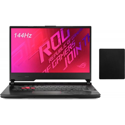 아수스 2020 Asus ROG Strix G 15.6 FHD 144Hz Premium Gaming Laptop w/ Mouse Pad 10th Gen Intel Core i7 10750H 12GB RAM 512GB PCIe SSD Backlit Keyboard NVIDIA GeForce GTX 1650Ti 4GB Windows