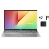 2020 Asus Vivobook 15.6 inch FHD Display Laptop Bundle Accessory AMD Ryzen 5 3500U 8GB RAM 1TB SSD AMD Radeon Vega 8 Windows 10 Home Silver