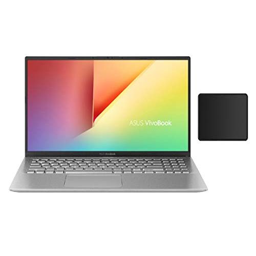 아수스 Asus Vivobook 15.6 inch FHD Premium Laptop PC AMD Quad Core Ryzen 5 3500U AMD Radeon Vega 8 Graphics 12GB DDR4 RAM 512GB SSD Windows 10 Home 64 bit Silver with Mouse Pad Bundle