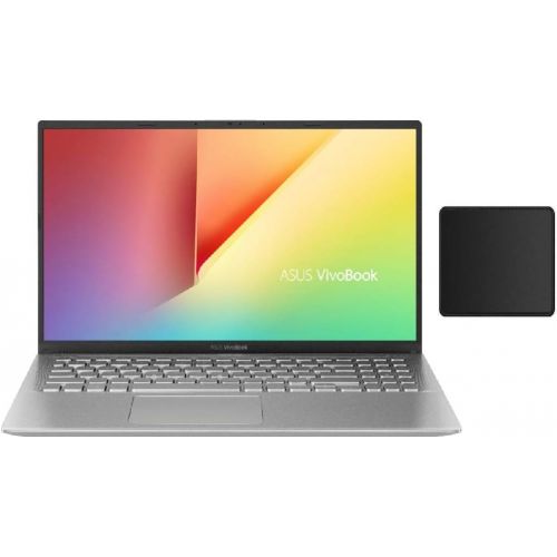 아수스 Asus Vivobook 15.6 inch FHD Premium Laptop PC AMD Quad Core Ryzen 5 3500U AMD Radeon Vega 8 Graphics 12GB DDR4 RAM 512GB SSD Windows 10 Home 64 bit Silver with Mouse Pad Bundle