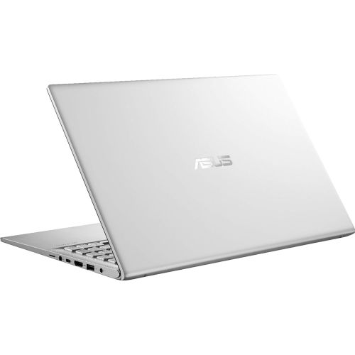 아수스 Asus Vivobook 15.6 inch FHD Premium Laptop PC AMD Quad Core Ryzen 5 3500U AMD Radeon Vega 8 Graphics 12GB DDR4 RAM 512GB SSD Windows 10 Home 64 bit Silver with Mouse Pad Bundle