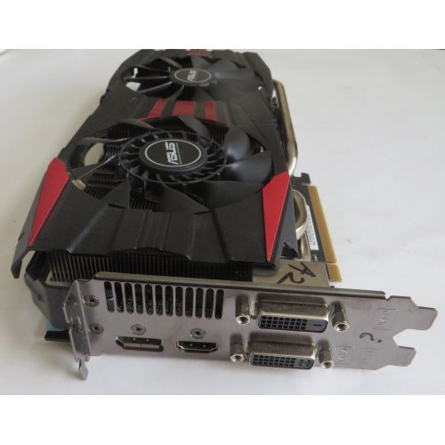 아수스 Asus AMD Radeon R9 280X 3GB GDDR5 2DVI/4DisplayPort PCI Express Video Card (R9280X DC2T 3GD5 V2)