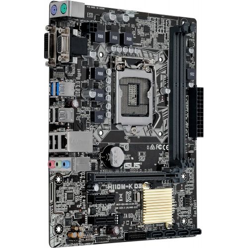 아수스 ASUS H110M K D3, H110, DualDDR3 1600, SATA3, DVI, D Sub, mATX