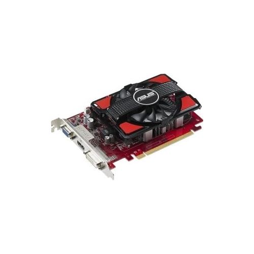 아수스 Asus R7250 1GD5 Radeon R7 250 Graphic Card 1 GHz Core 1 GB GDDR5 SDRAM PCI Express 3.0 1150 MHz Memory Clock 1920 x 1200 CrossFire Fan Cooler DirectX 11.2, DirectCo