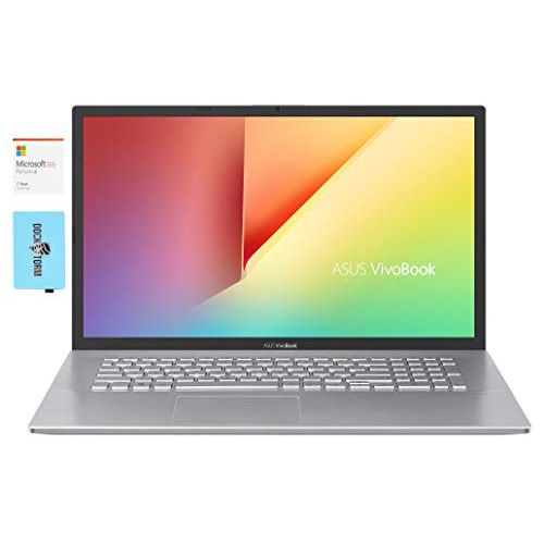 아수스 ASUS Vivobook X712DA 202.MV Home and Business Laptop (AMD Ryzen 7 3700U 4 Core, 20GB RAM, 512GB PCIe SSD, AMD RX Vega 10, 17.3 HD+ (1600x900), WiFi, Win 10 Home) with MS 365 Person