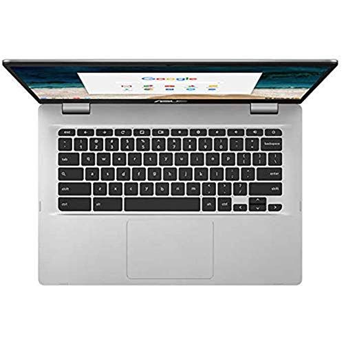 아수스 2019 ASUS C423NA Chromebook Laptop Computer 14 FHD Thin & Light Celeron N3350 up to 2.4GHz 4GB LPDDR4 RAM 32GB eMMC USB C 3.1WiFi Bluetooth Bonus Mouse and Sleeve Chrome OS