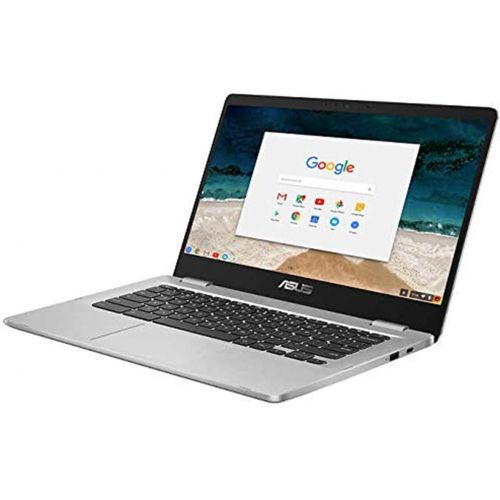 아수스 2019 ASUS C423NA Chromebook Laptop Computer 14 FHD Thin & Light Celeron N3350 up to 2.4GHz 4GB LPDDR4 RAM 32GB eMMC USB C 3.1WiFi Bluetooth Bonus Mouse and Sleeve Chrome OS