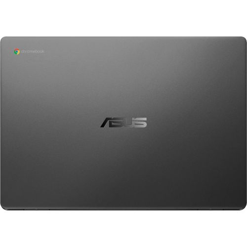 아수스 ASUS 14.0 HD (1366 x 768) WLED Backlit Chromebook, Intel Celeron N3350 Processor, 4GB DDR4, 32GB eMMC, Bluetooth, 802.11ac, Webcam, USB 3.1 C, Online Class, Google Chrome OS, 64GB