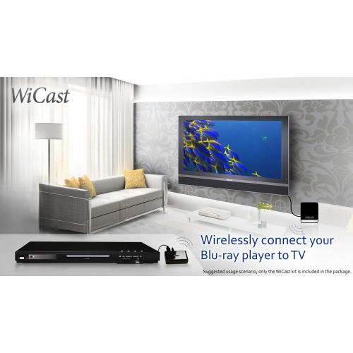 아수스 ASUS WiCast EW2000 Wireless HD Video Transmitter and Receiver