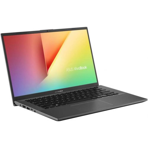 아수스 Asus VivoBook 14 Ultrabook Laptop, AMD Ryzen 3 3200U, 4GB Memory, 128GB SSD, Windows 10 S