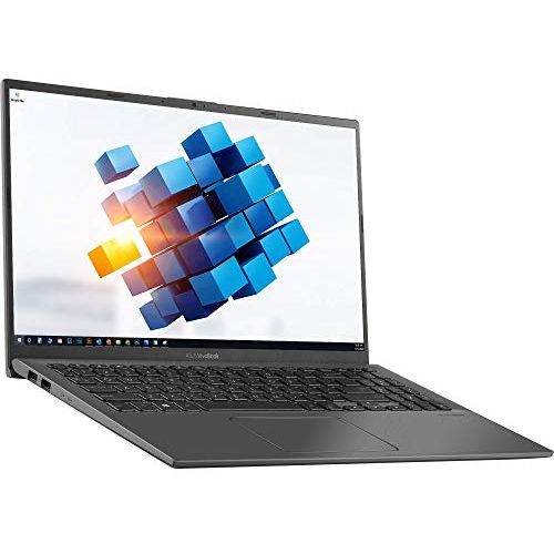 아수스 Newest ASUS VivoBook 15.6 FHD Touchscreen Laptop 10th Gen Intel Core i3 1005G1 8GB RAM 512GB SSD Fingerprint Reader Windows 10 Home + Mouse Pad Bundle