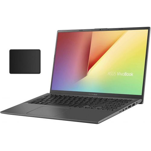 아수스 Newest ASUS VivoBook 15.6 FHD Touchscreen Laptop 10th Gen Intel Core i3 1005G1 8GB RAM 512GB SSD Fingerprint Reader Windows 10 Home + Mouse Pad Bundle