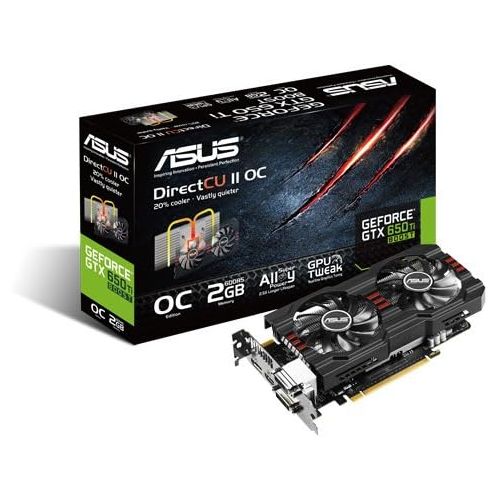 아수스 ASUS 2GB GDDR5 Memory Graphics Card GTX650TIB DC2OC 2GD5