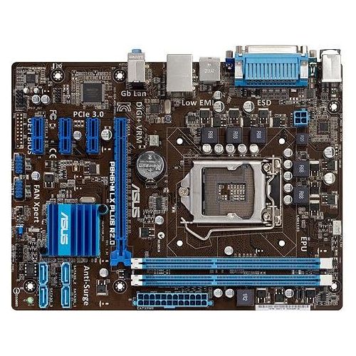 아수스 ASUS P8H61 M LX PLUS R2.0 LGA 1155 Intel H61 Micro ATX Intel Motherboard