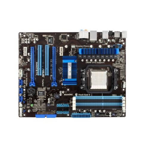 아수스 Asus M4N75TD Socket AM3/ nForce 750a SLI/Hybird SLI/A&GbE/ATX Motherboard