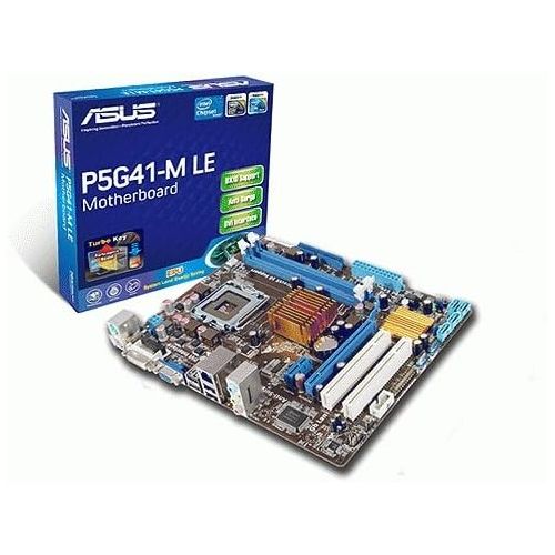 아수스 ASUS P5G41 M LE/CSM LGA 775 G41 DDR2 Corporate Stable Model uATX Motherboard