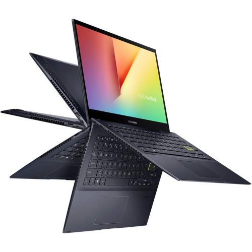 아수스 ASUS VivoBook Flip 14 Gaming and Entertainment Laptop 2 in 1 (AMD Ryzen 7 4700U 8 Core, 36GB RAM, 4TB PCIe SSD, AMD Radeon Graphics, 14.0 Touch Full HD (1920x1080), Active Pen, Win