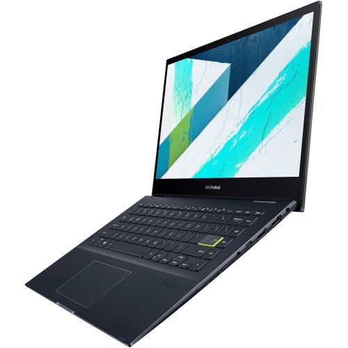 아수스 ASUS VivoBook Flip 14 Gaming and Entertainment Laptop 2 in 1 (AMD Ryzen 7 4700U 8 Core, 36GB RAM, 4TB PCIe SSD, AMD Radeon Graphics, 14.0 Touch Full HD (1920x1080), Active Pen, Win