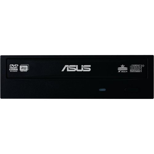 아수스 ASUS Internal 24x DVD Rewritable SATA Optical Drive DRW 24B1ST Retail (Black)