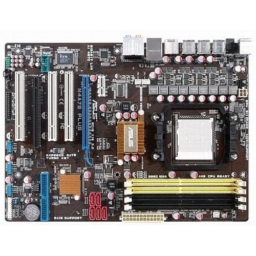 아수스 Asus M4A78 Plus Socket AM2+/AM3 / AMD770 / DDR2 / Gigabit LAN/Crossfire/Raid/ATX Motherboard