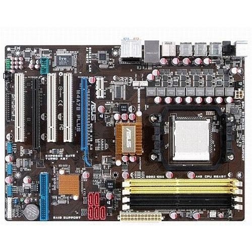 아수스 Asus M4A78 Plus Socket AM2+/AM3 / AMD770 / DDR2 / Gigabit LAN/Crossfire/Raid/ATX Motherboard