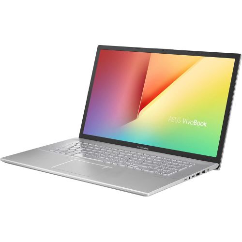 아수스 ASUS VivoBook S17 S712 Home & Business Laptop (AMD Ryzen 5 5500U 6 Core, 12GB RAM, 2TB m.2 SATA SSD, AMD Radeon, 17.3 Full HD (1920x1080), WiFi, Bluetooth, Webcam, Win 10 Home) wit